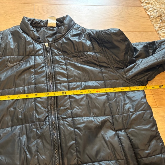 NIKE LEBRON JAMES 6 MEN'S SIZE M BLACK PUFFER QUILTED JACKET - Picture 12 of 14